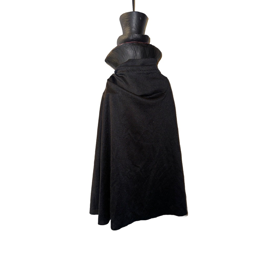 Vtg Paper Magic Skeleton Phantom Top Hat Hanging Bungee Cord Goth Creepy 15" - Picture 6 of 10